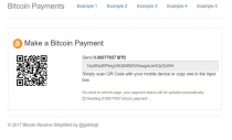 Blockchain Bitcoin Payments PHP Script Screenshot 1