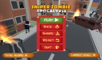 Sniper Zombie Apocalypse - Unity Complete Project Screenshot 1