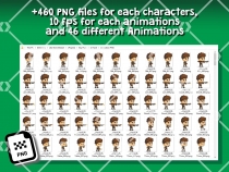 Hardy - Boy 2D Game Character Sprite Screenshot 3