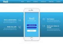 YesS - Responsive HTML5 Landing Page Template Screenshot 4
