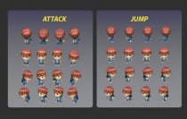 4-Directional  Game Character Sprites  Screenshot 3