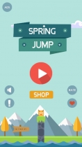 Spring Jump - Buildbox Game Template Screenshot 1
