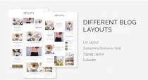 Tiffany - Clean and Simple WordPress Blog Theme Screenshot 2