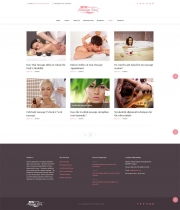 Massage And Spa Salon Wordpress Theme Screenshot 2