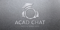 Acad Chat - Logo Template Screenshot 1