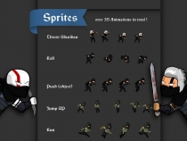 Dark Thief Game Character Sprites Screenshot 9