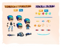 2D Game Character Sprites 9 Screenshot 3