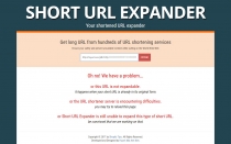 Short URL Expander PHP Script Screenshot 3