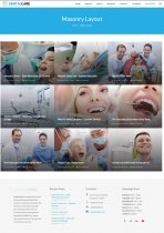 Dentist - Dental One Page WordPress Theme Screenshot 3