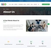 SEO - SEO And Digital Marketing Agency Template Screenshot 2