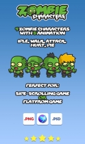 Mini Zombie Characters Screenshot 1
