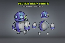 Robo Monsters Game Sprites Set Screenshot 3