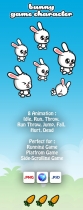 Bunny Game Character Sprites Screenshot 1