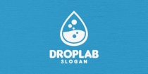Drop Lab Logo Template Screenshot 2