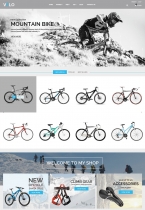 VeLo - Bike Sport Store PrestaShop Theme Screenshot 2