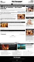 Click Newspaper - Wordpress Theme Screenshot 1