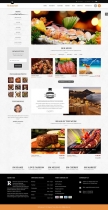 SM Restaurant - Ready-made design for Magento Screenshot 3