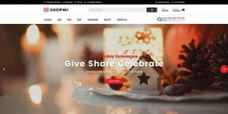 Shop4U - Modern MarketPlace WordPress Theme Screenshot 1