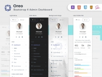 Oreo - Bootstrap 4 Admin Dashboard Screenshot 4