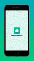 Expense Manager - iOS Source Code Screenshot 1