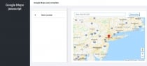 Google Maps Auto-Complete Script PHP Screenshot 1