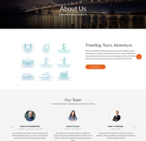 Travel – Agent And Tour Booking HTML5 Template Screenshot 2