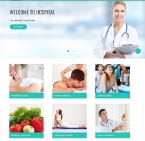 Healthcare - Medical  HTML5 Template Screenshot 1