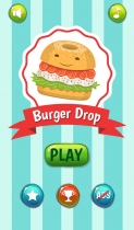Burger Drop Buildbox Template Screenshot 1
