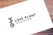 Love Plant - Logo Template Screenshot 1