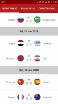 World Cup Russia 2018 Android Source Code Screenshot 3