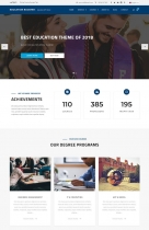 Education Booster Pro WordPress Theme Screenshot 1