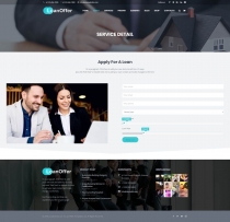 LoanOffer - Business Loan WordPress Theme Screenshot 4