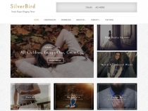 SilverBird - Elegant WordPress Blogging Theme Screenshot 1