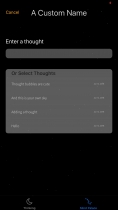 Thought - Late Night Thinking App iOS Screenshot 3