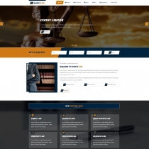 Avisitz Law - Lawyer HTML5 Template Screenshot 1