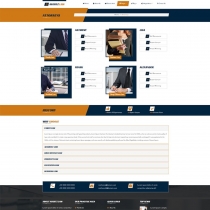 Avisitz Law - Lawyer HTML5 Template Screenshot 4