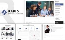 Rapid - Business Consulting and Corporate Template Screenshot 2
