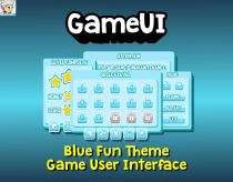 Blue Fun Theme GUI Screenshot 1