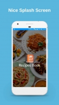 Recipes Book - Android Source Code Screenshot 1