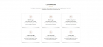 NANDINI - One Page Business html Template Screenshot 2