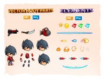 2D Game Character Sprites 17 Screenshot 3