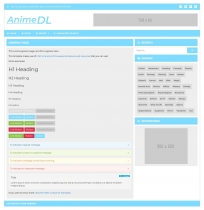 AnimeDL - HTML5 Anime Download Template Screenshot 4