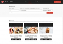 Steaks And Chops - Recipes Template Screenshot 4