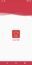 Love Test - Android Source Code Screenshot 1