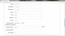 Online Student Admission System PHP Screenshot 4