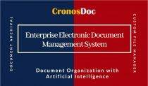 CronoDoc Electronic Document Management System PHP Screenshot 2