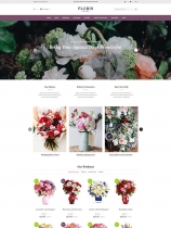 Floris - WooCommerce Flower Shop WordPress Theme Screenshot 1
