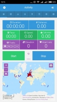 XXL Fitness Tracker - Cordova App Template Screenshot 1
