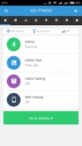 XXL Fitness Tracker - Cordova App Template Screenshot 2