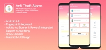 Anti Theft Alarm - Android Source Code Screenshot 1